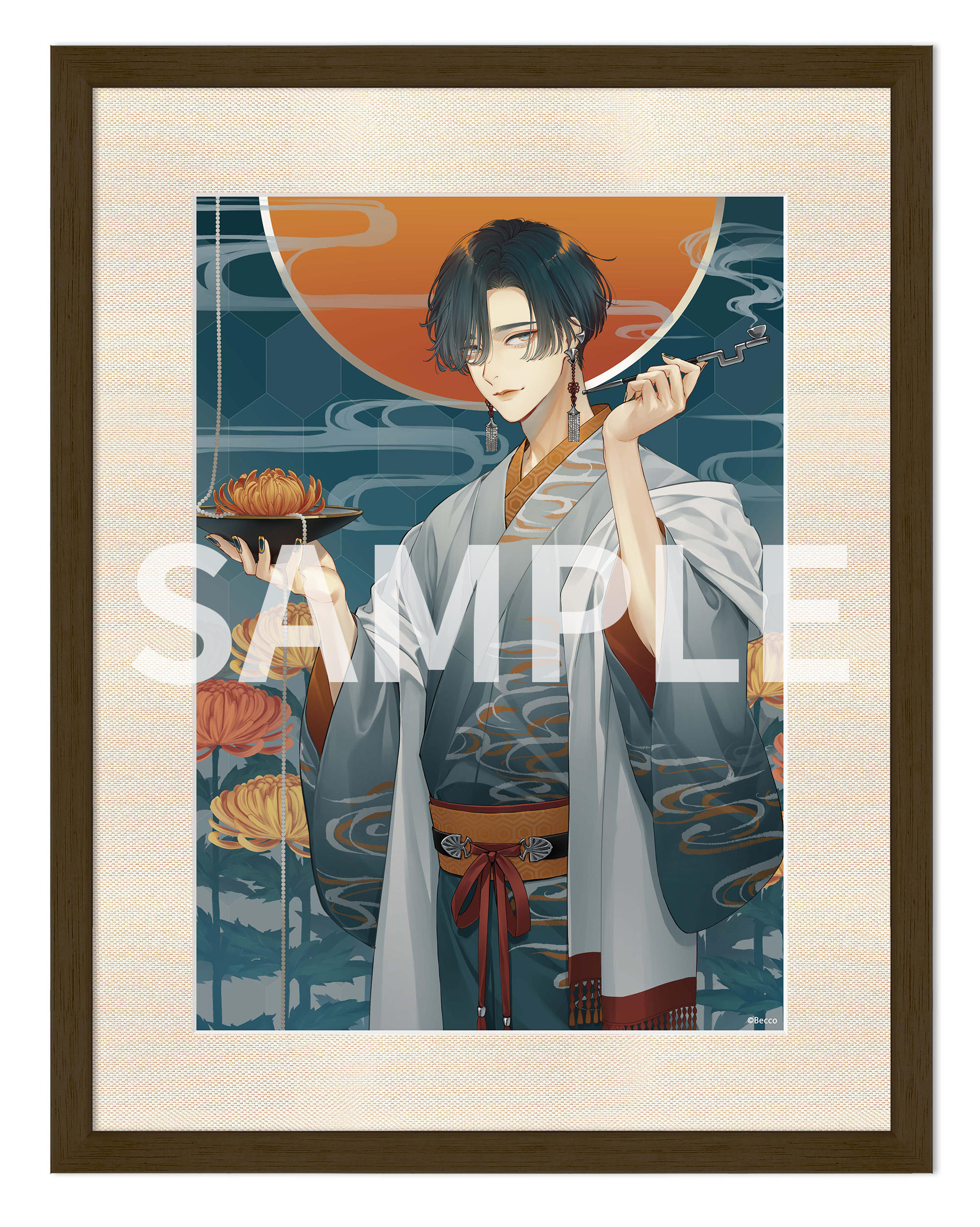俺様ティーチャー 高精細複製原画キャラファイングラフ 販売終了※【アニまるっ！限定】描き下ろし複製原画キャラファイン