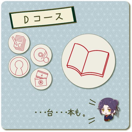 【Dコース】台本と一緒にドラマCDを楽しみ尽くせ！