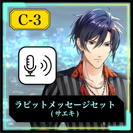 【C-3】ラビットメッセージセット（サエキ）