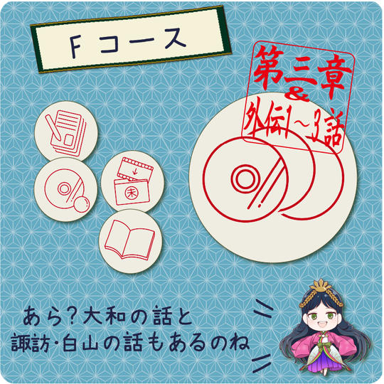 【Fコース】スサノオとクシナダの旅も堪能しよう!