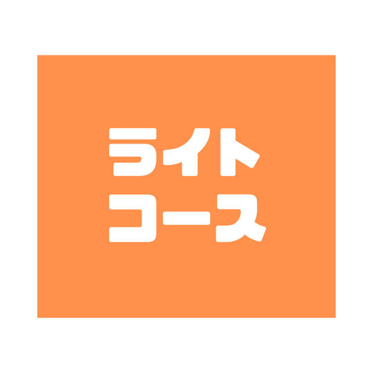 3.ライトコース（税込 1,000円）
