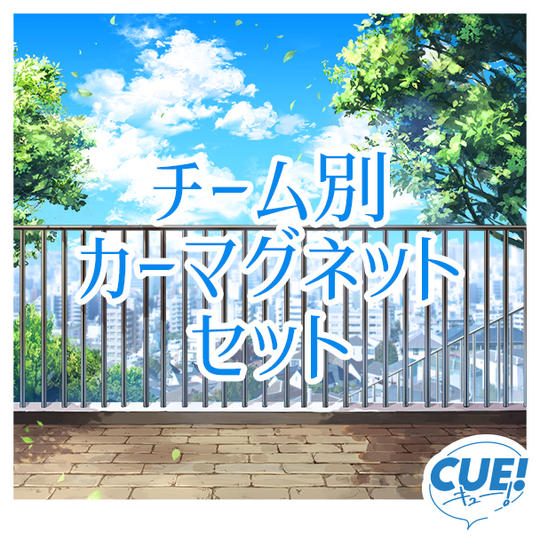 チーム別カーマグネットセット