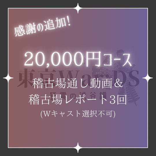 20,000円コース