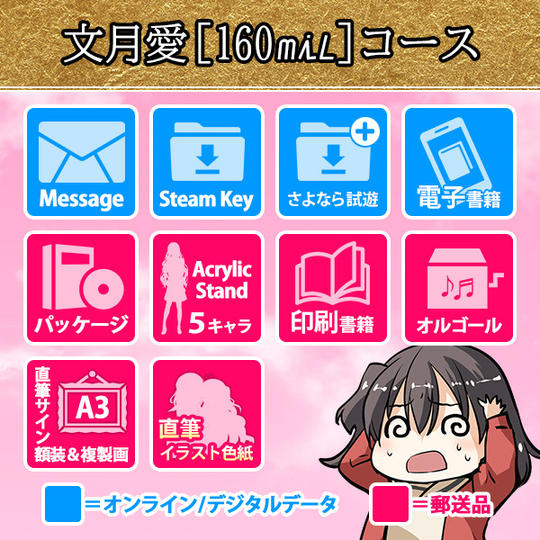 文月愛［160mil］コース（限定3点）