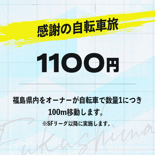 感謝の自転車旅