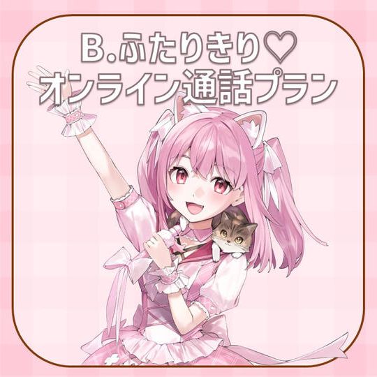 B.ふたりきり♡オンライン通話プラン