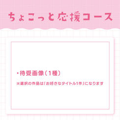 ちょこっと応援コース