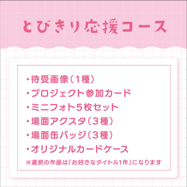 とびきり応援コース