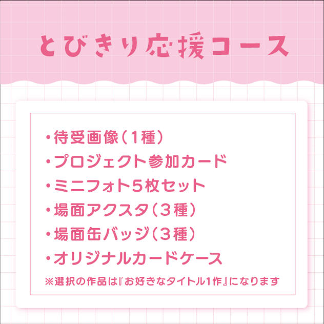 とびきり応援コース