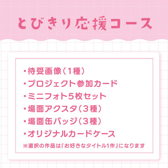 とびきり応援コース