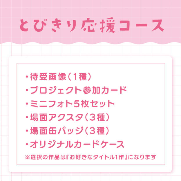 とびきり応援コース