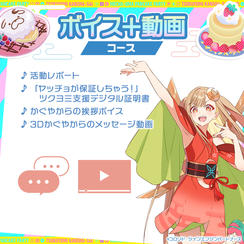 ボイス＋動画コース【Voice + Video Message Package】