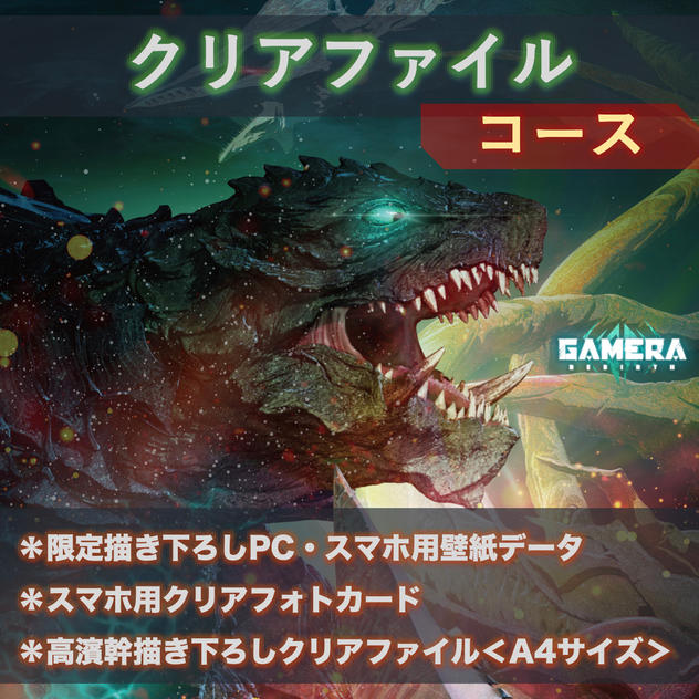 クリアファイルコース