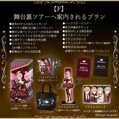F：舞台裏ツアーへ案内されるプラン