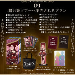 F：舞台裏ツアーへ案内されるプラン