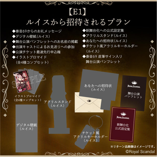 E1：ルイスから招待されるプラン