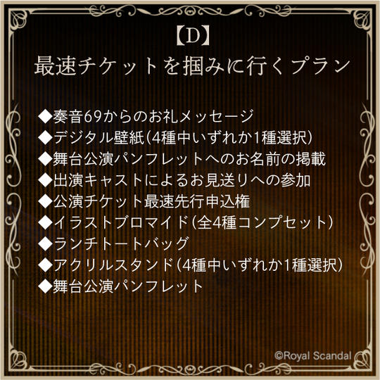 D：最速チケットを掴みに行くプラン