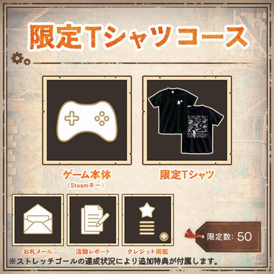 限定Tシャツコース